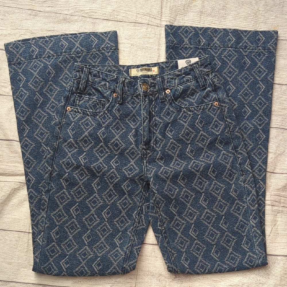 Rock And Roll Denim Trousers